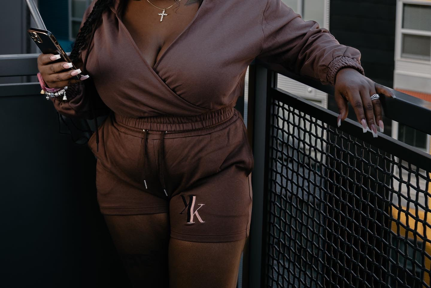 KYK Apparel Shorts - Chocolate