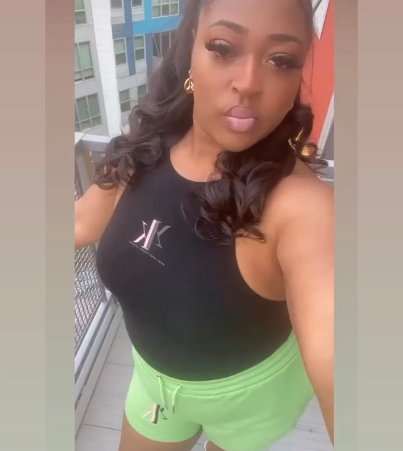 KYK Apparel Shorts - Lime