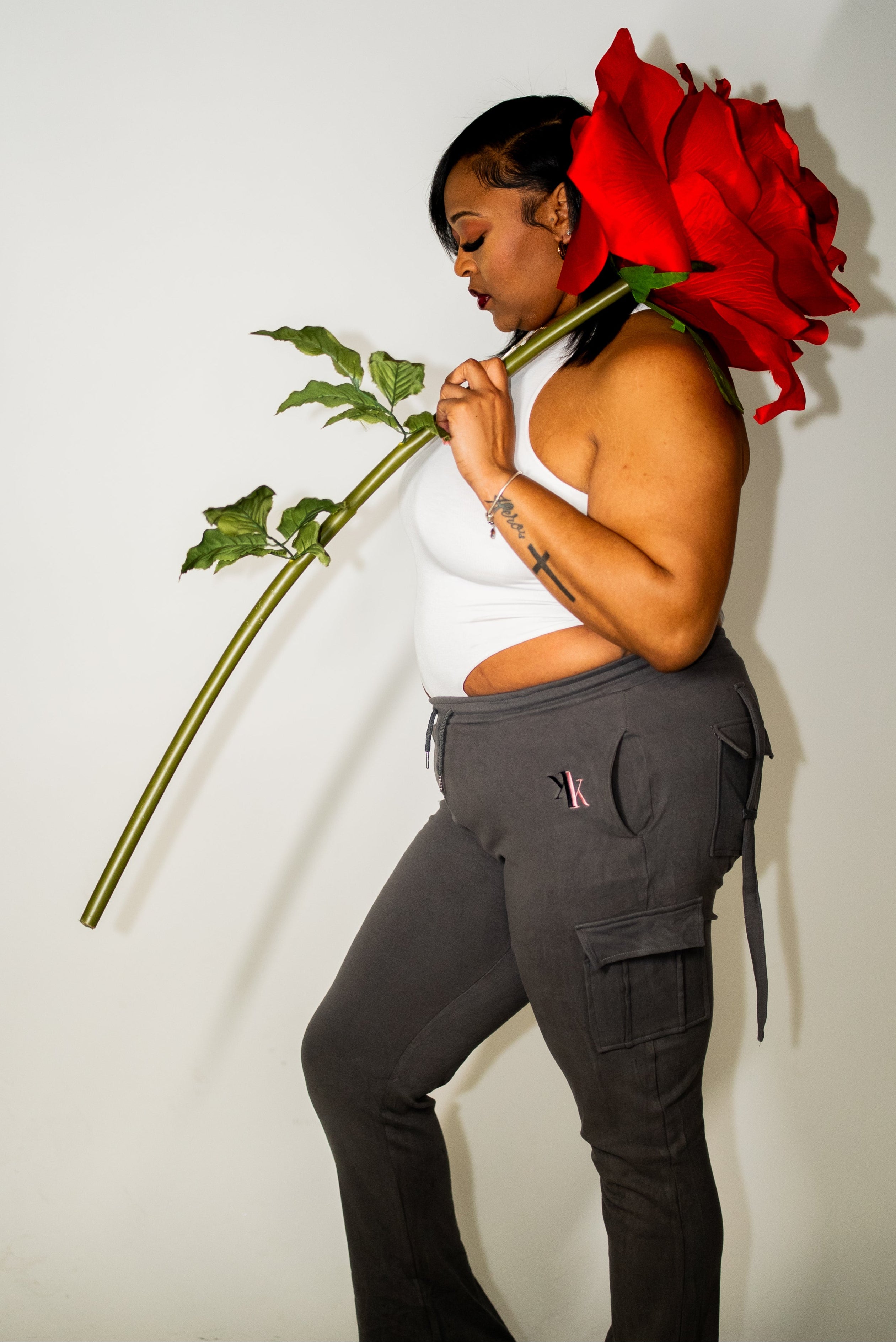 Kozy Kargo Split-Hem Joggers