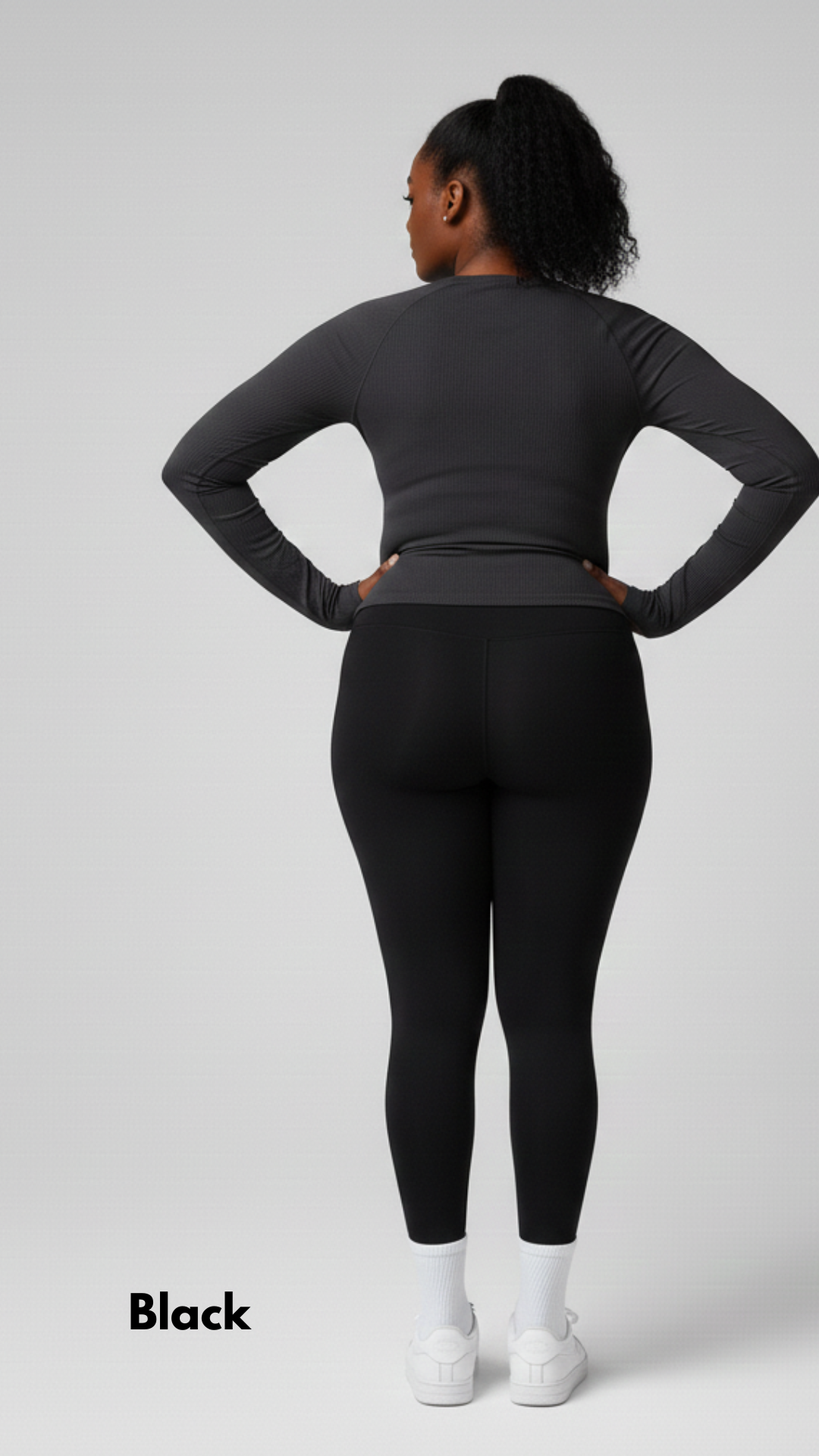 Plus Size Microfiber Leggings
