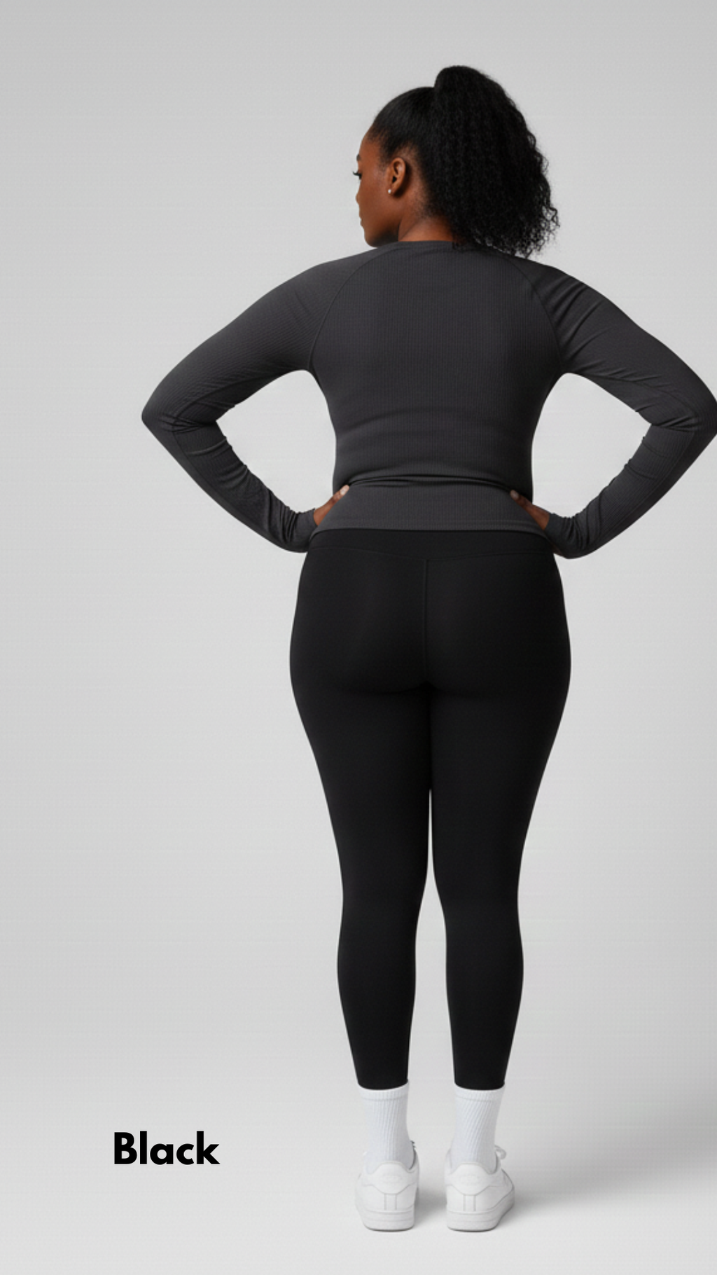 Plus Size Microfiber Leggings