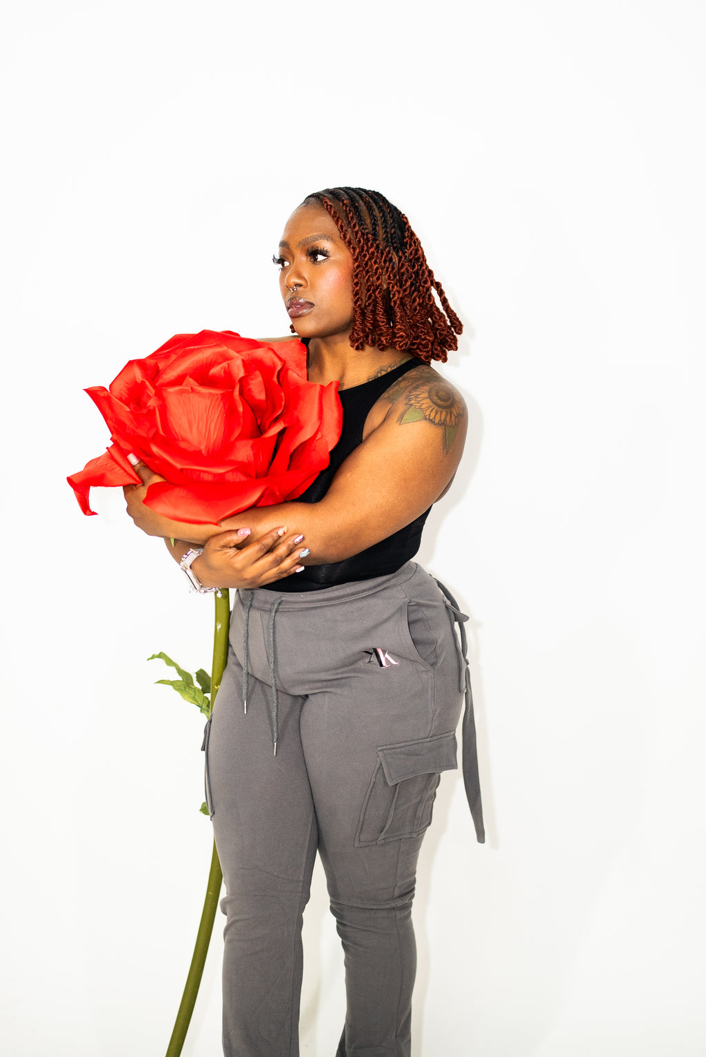 Kozy Kargo Split-Hem Joggers