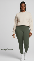 Plus Size Microfiber Leggings