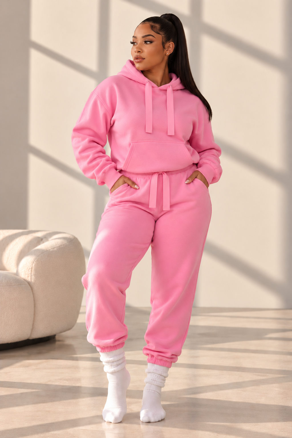 The Fall Back Fleece Jogger Set