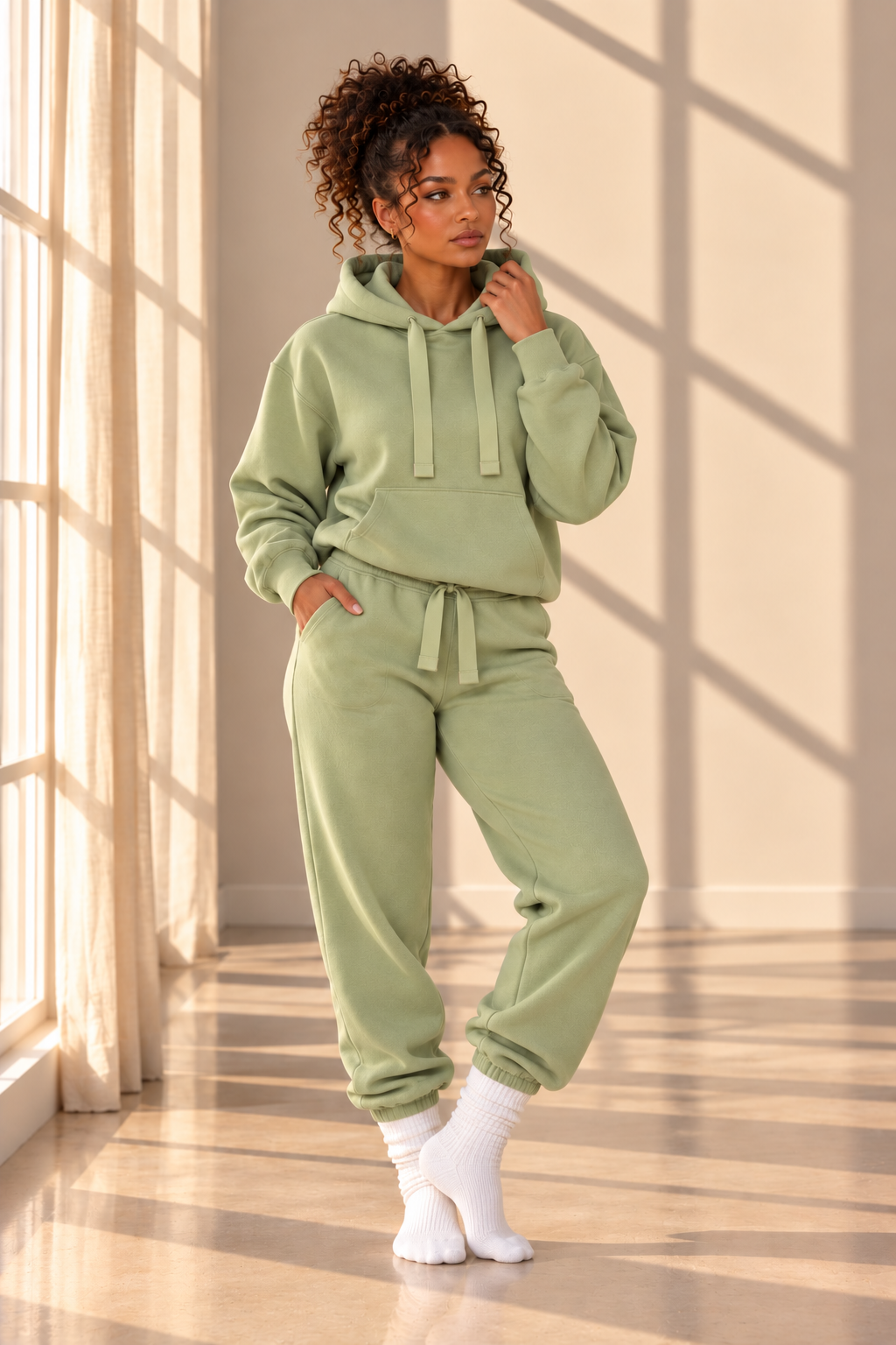 The Fall Back Fleece Jogger Set