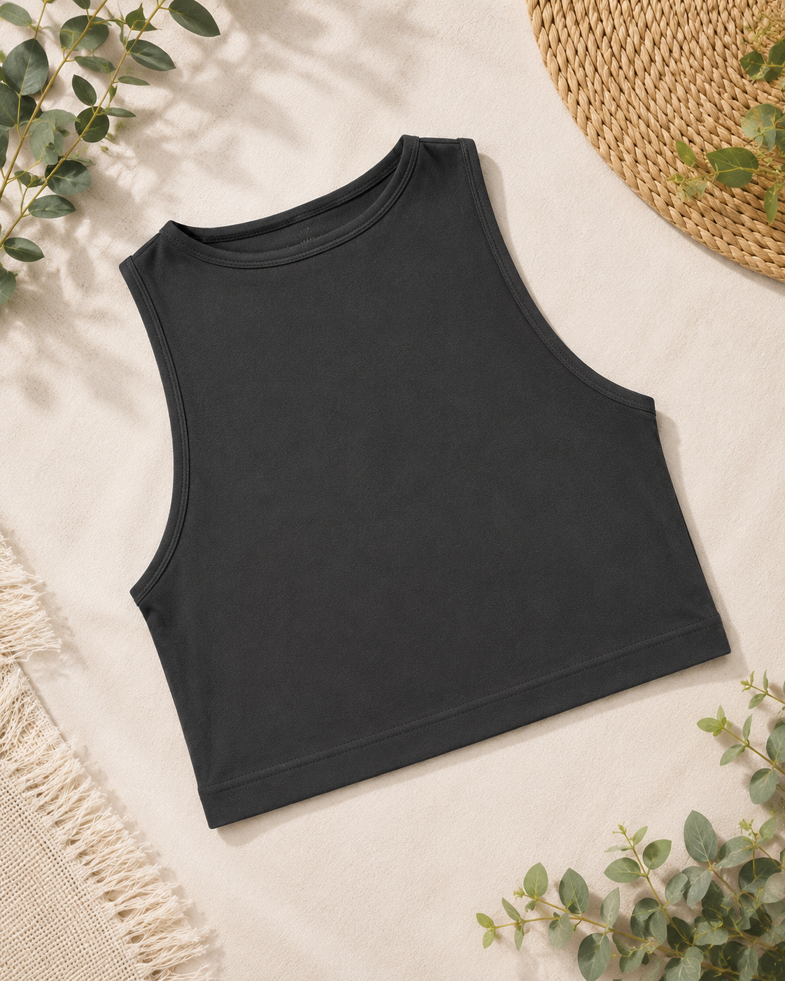 Racer Cropped Tank