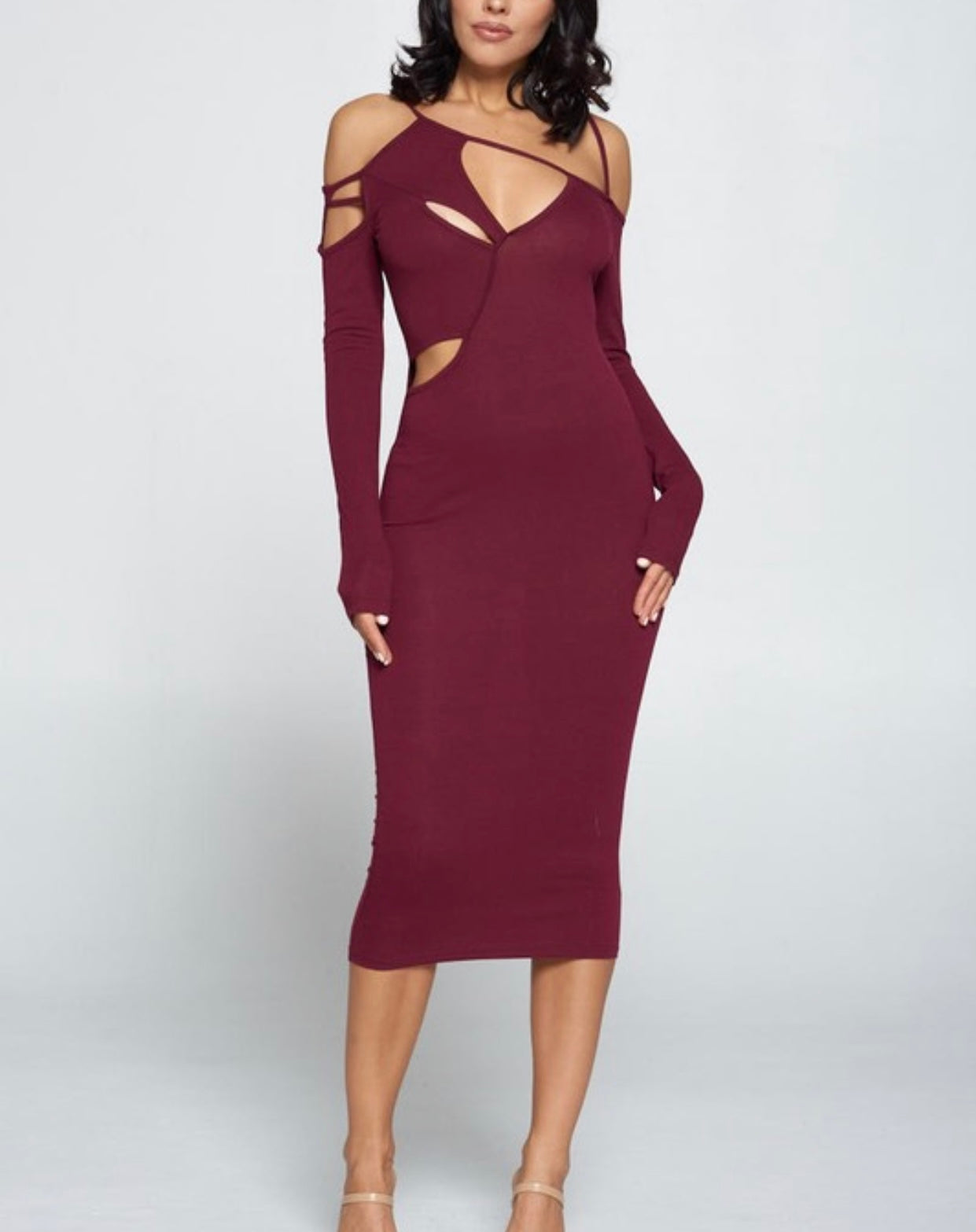 Edgy Midi Bodycon